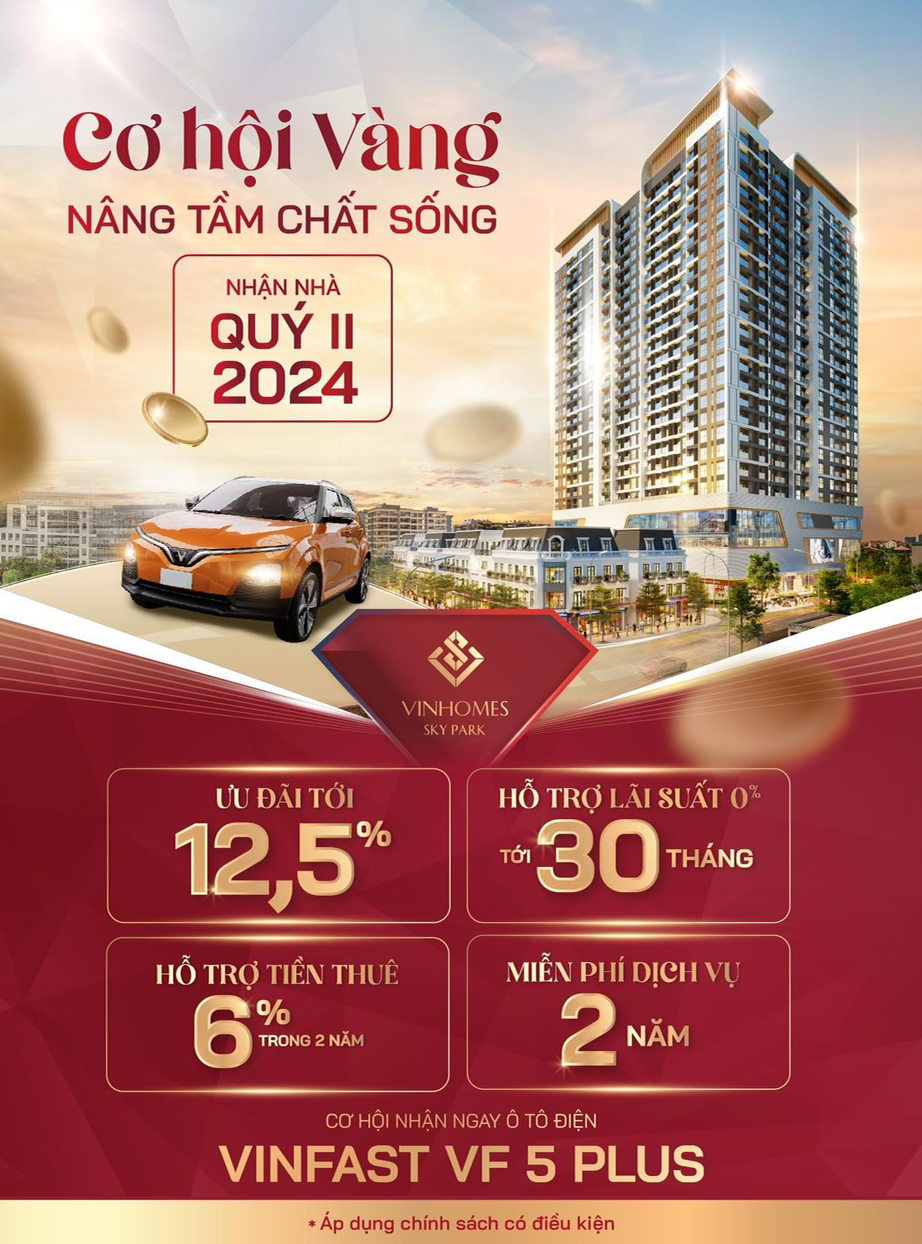 LÝ DO NÊN ĐẦU TƯ VÀO VINHOMES SKY PARK