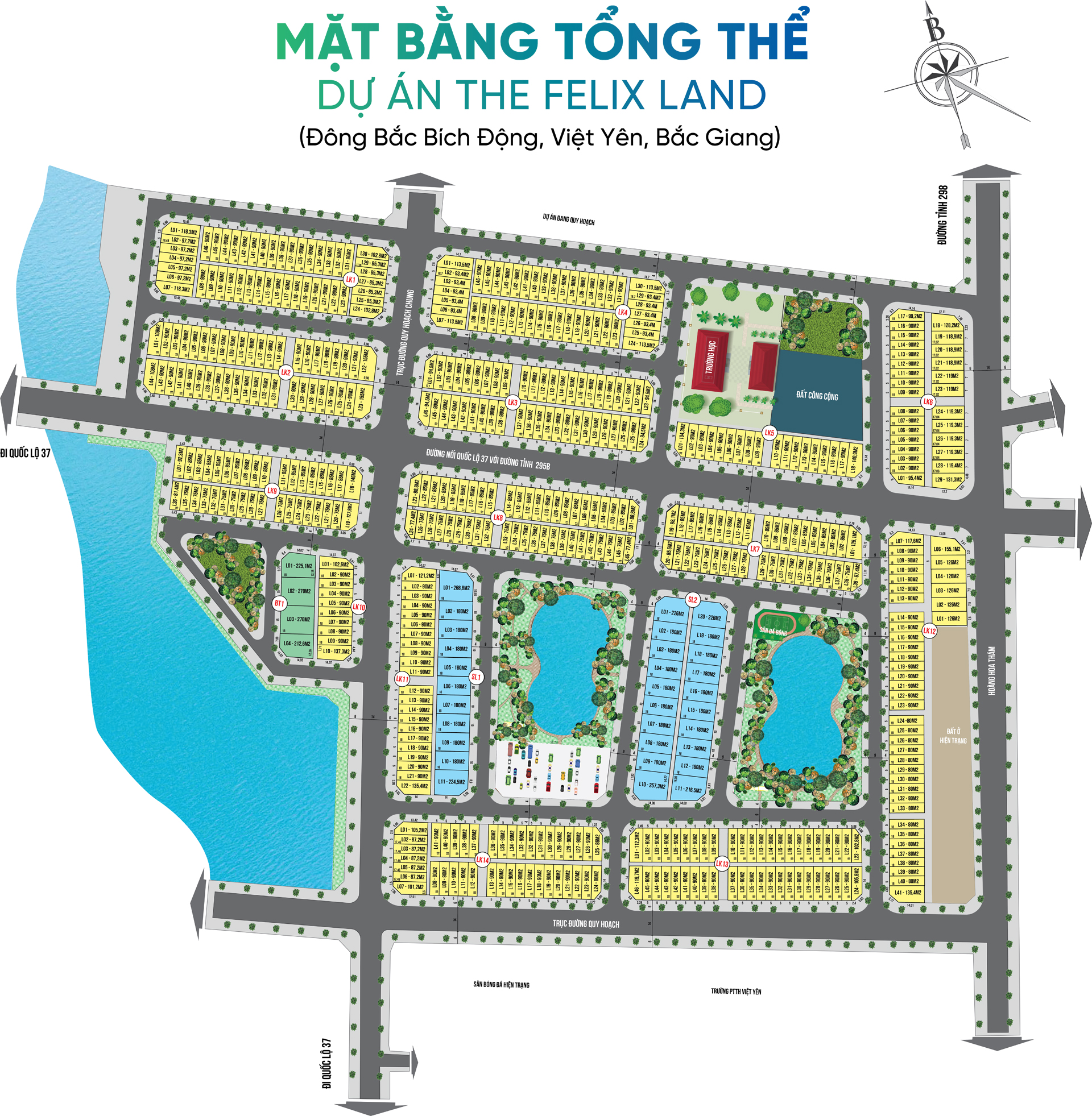 Mặt bằng The Felix Land