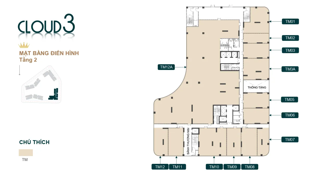 Royal Mansion Tower Cloud 3 tang 2