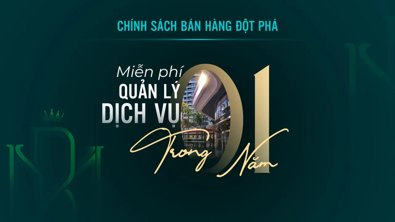 Royal Mansion Tower miễn phí quản lý 1 năm