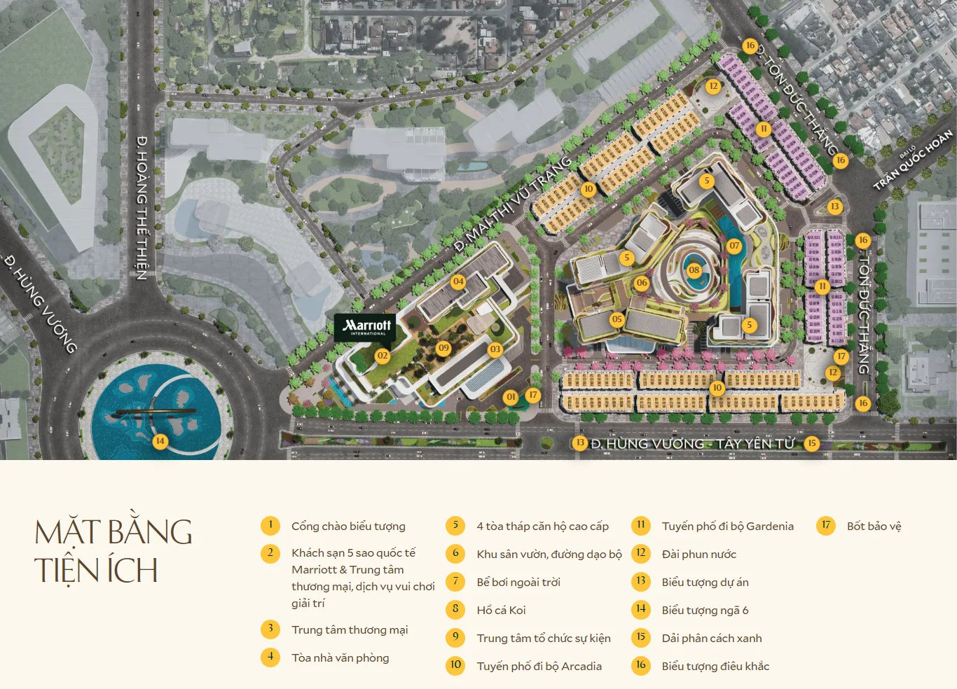 Tiện ích Royal Mansion Bắc Giang