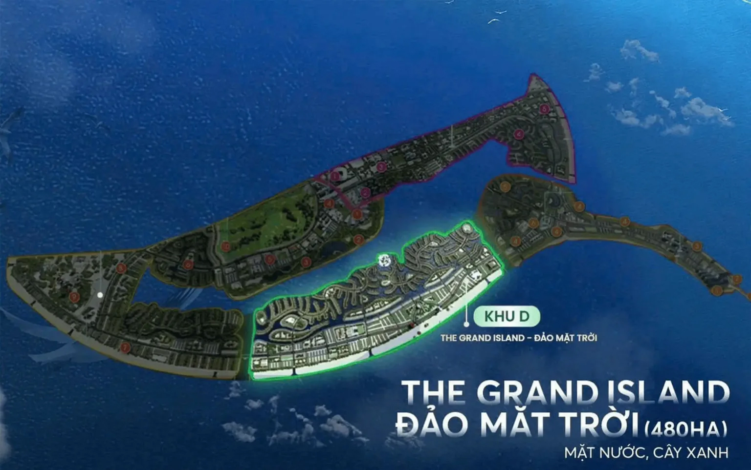 THE GRAND ISLAND (Phân khu D & E)
