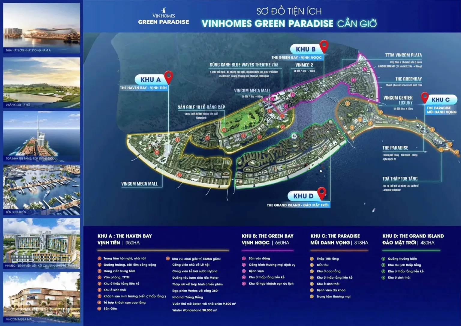 TIỆN ÍCH VINHOMES GREEN PARADISE